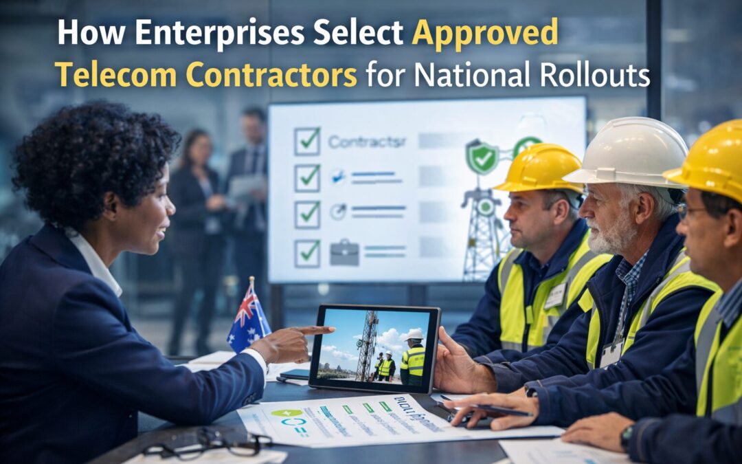 How Enterprises Select Approved Telecom Contractors for National Rollouts