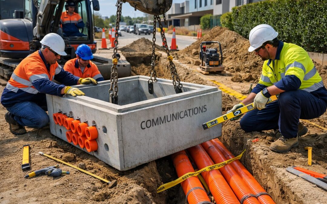Pit and Pipe Installation Standards for NBN and Carrier Networks