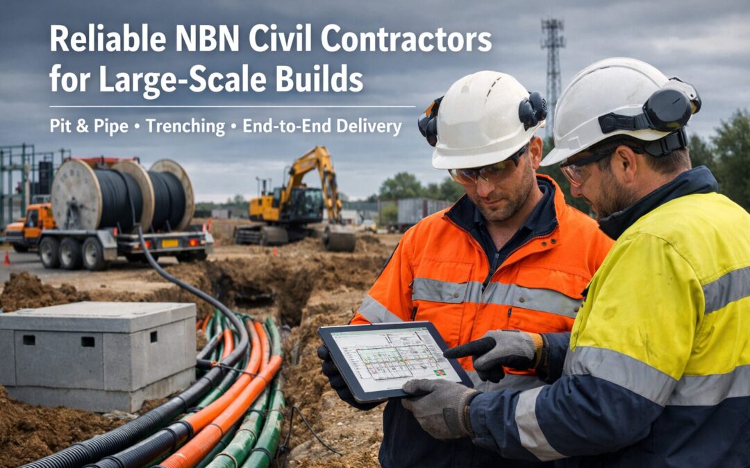 What Makes a Reliable NBN Civil Contractor for Large-Scale Builds?
