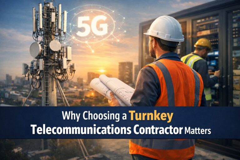 Why Choosing a Turnkey Telecommunications Contractor Matters